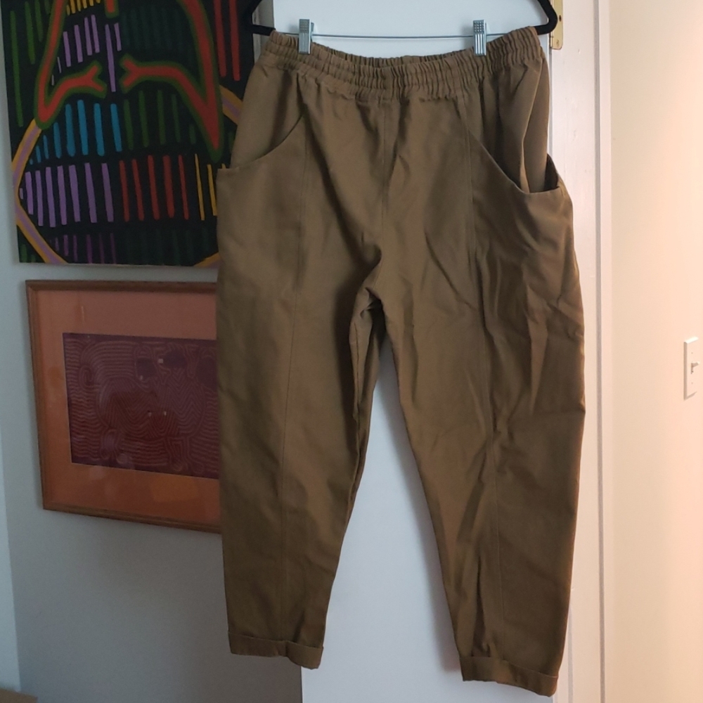 Elizabeth Suzanne canvas Clyde work pant
